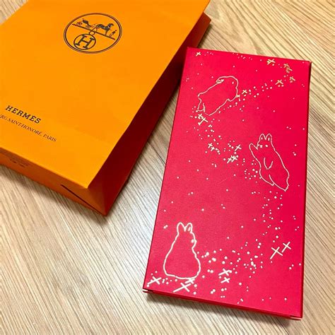 hermes lunar new year|year of the rabbit red pockets.